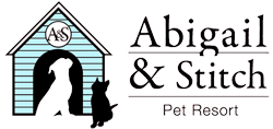 Abigail & Stitch Pet Resort Logo